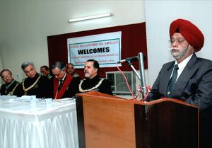 Guru Granth Sahibji being recited by Bro. S S Oberoi