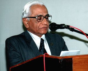 The Bhagwad Gita being recited by Wor. Bro. Bhanu Dave